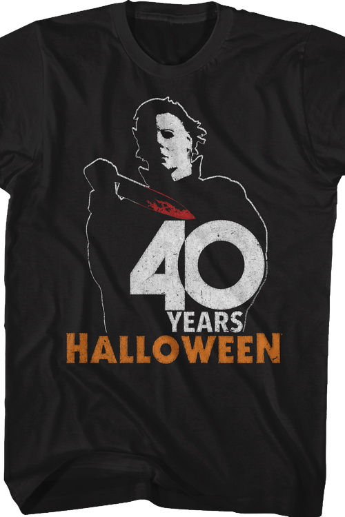 Michael Myers 40 Years Halloween T-Shirt
