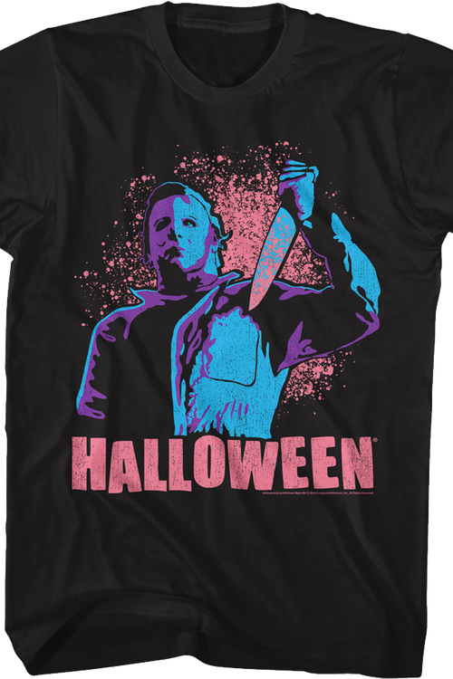 Michael Myers Knife Pose Halloween T-Shirt