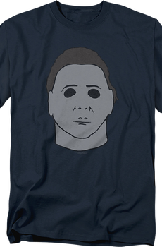 Michael Myers Mask Halloween T-Shirt