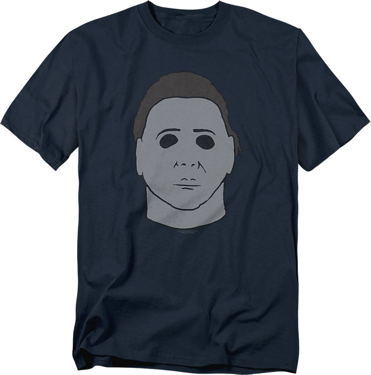 Michael Myers Mask Halloween T-Shirt