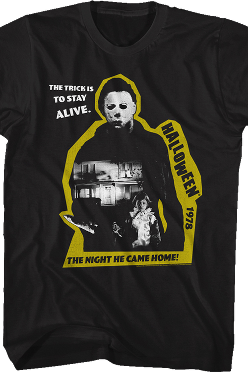 Michael Myers The Shape Cut Out Halloween T-Shirt