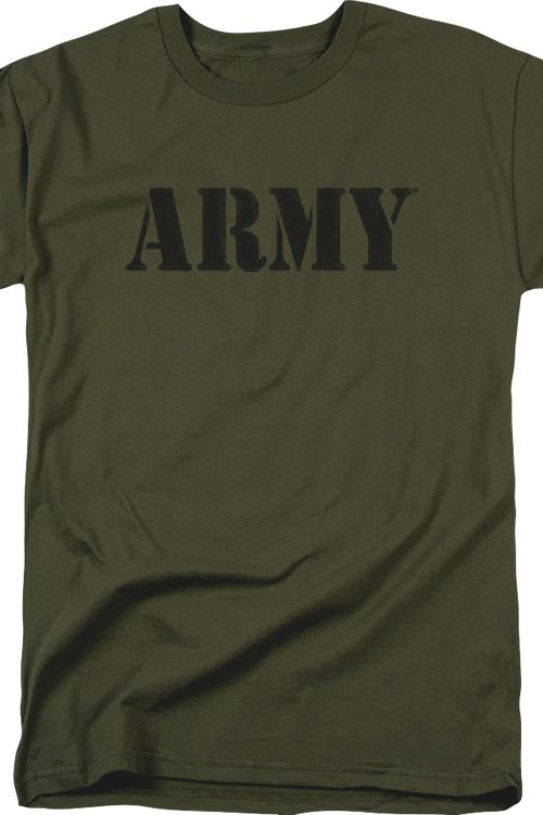 Military Green Army T-Shirt