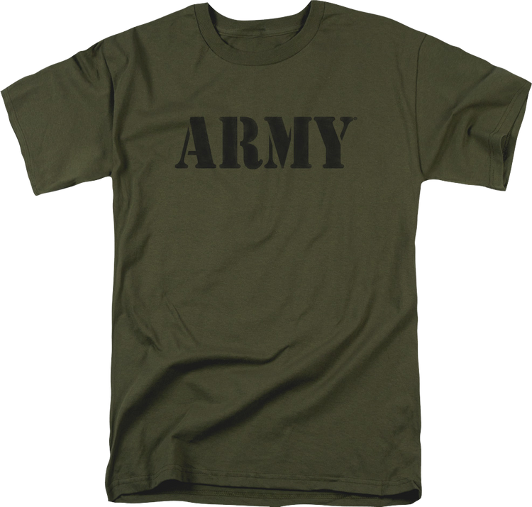 Military Green Army T-Shirt
