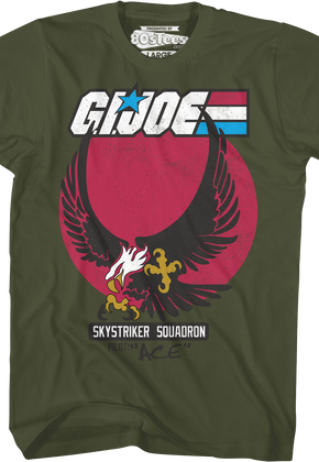 Military Green Skystriker Squadron GI Joe T-Shirt