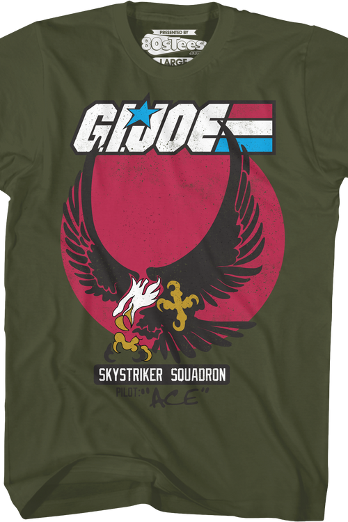 Military Green Skystriker Squadron GI Joe T-Shirt