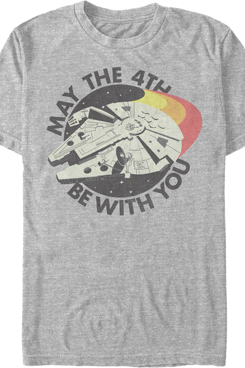 Millennium Falcon May The 4th Be With You Star Wars T-Shirt