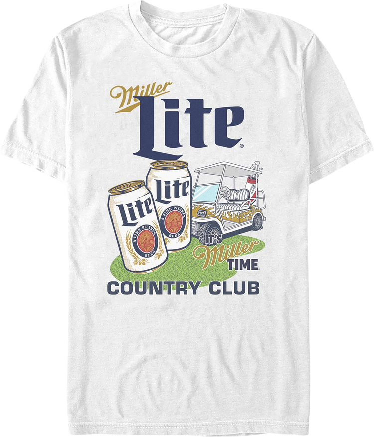 Miller Time Country Club Miller Lite T-Shirt