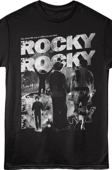 Million-To-One Shot Collage Rocky T-Shirt