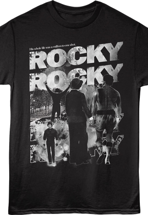 Million-To-One Shot Collage Rocky T-Shirt