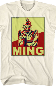 Ming Poster Flash Gordon T-Shirt