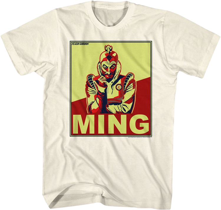Ming Poster Flash Gordon T-Shirt