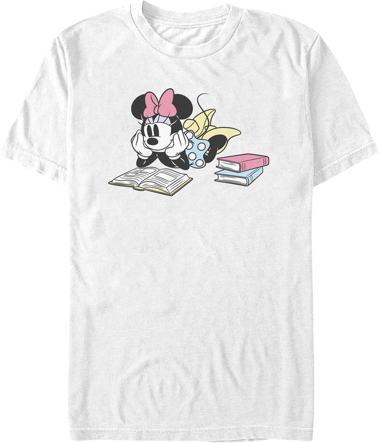 Minnie Mouse Reading Disney T-Shirt