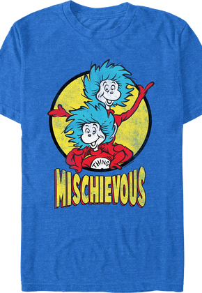 Mischievous Thing 1 & Thing 2 Dr. Seuss T-Shirt