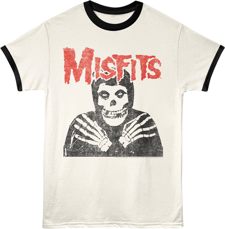 Misfits Crossed Arms Ringer Shirt
