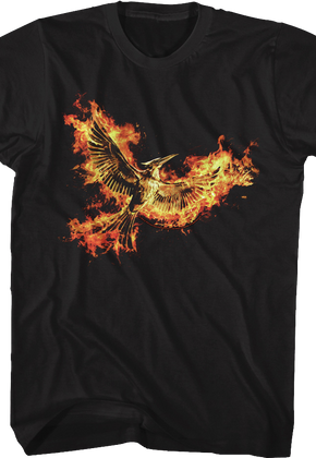 Mockingjay Fire Flight Hunger Games T-Shirt