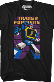 Sounds Great Pose Soundwave Transformers T-Shirt