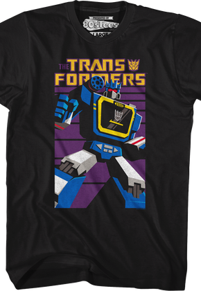 Sounds Great Pose Soundwave Transformers T-Shirt