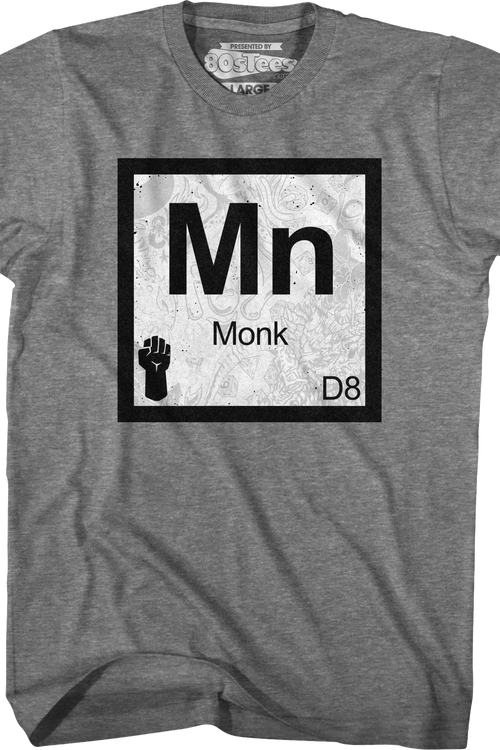 Monk Element Symbol Dungeons & Dragons T-Shirt