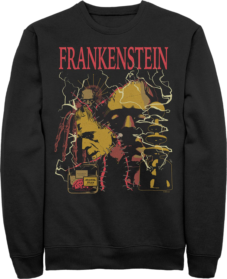 Monster Collage Frankenstein Sweatshirt