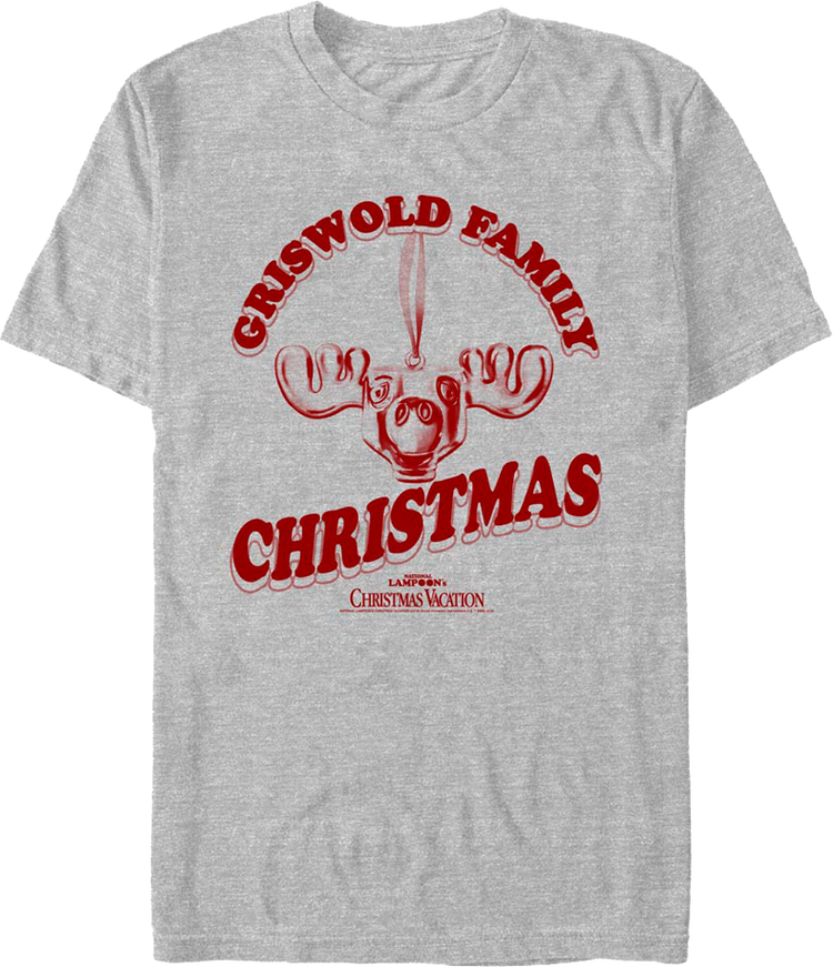 Moose Ornament Griswold Family Christmas Vacation T-Shirt