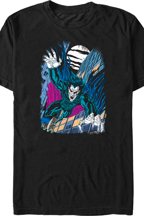 Morbius Vampire Leap Marvel Comics T-Shirt
