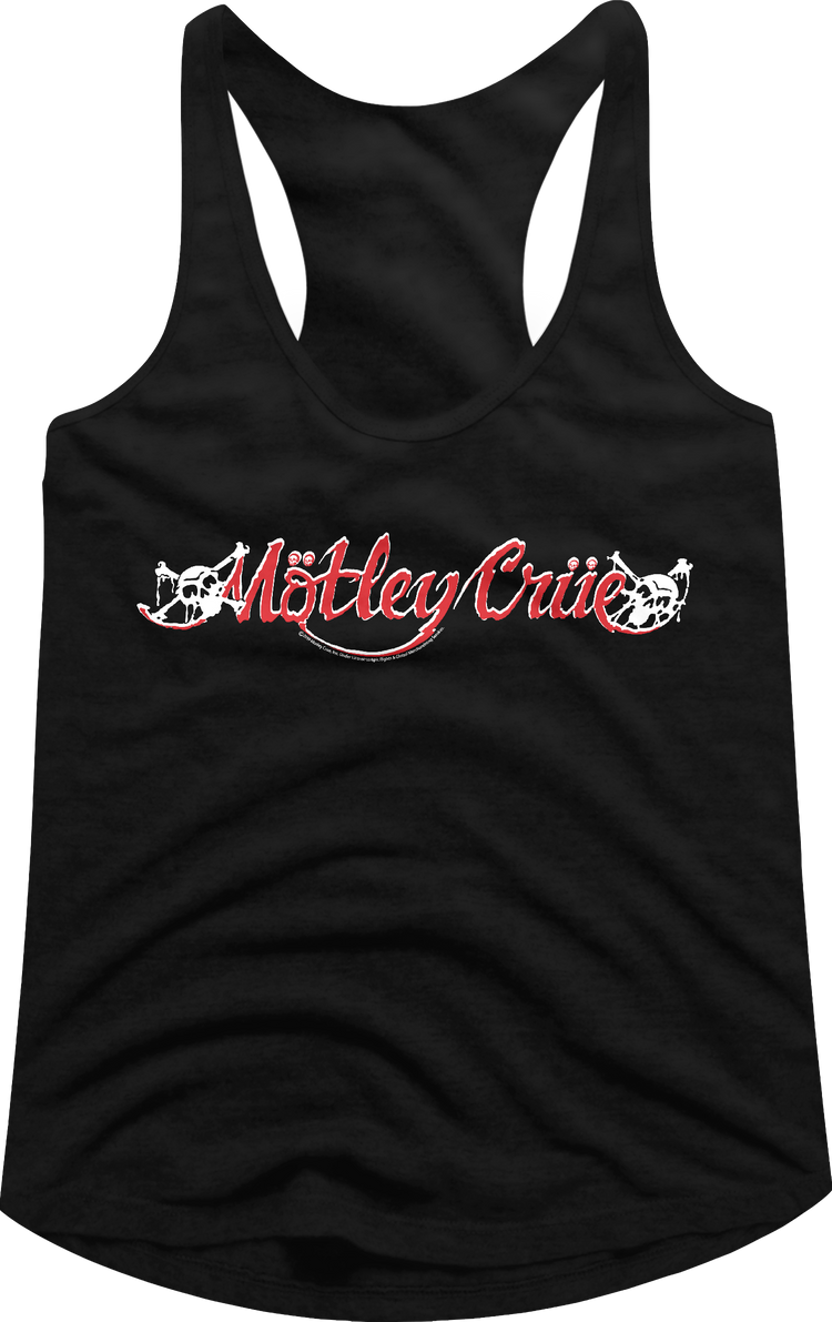 Ladies Motley Crue Racerback Tank Top