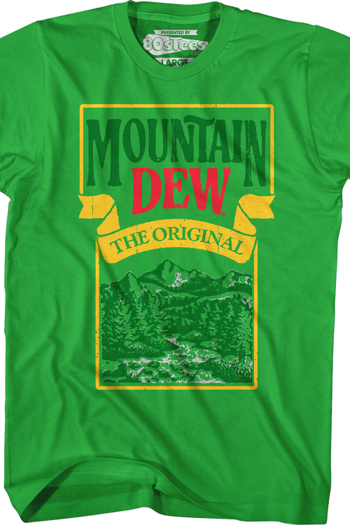 Mountain Label Mountain Dew T-Shirt