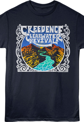 Mountains And River Creedence Clearwater Revival T-Shirt