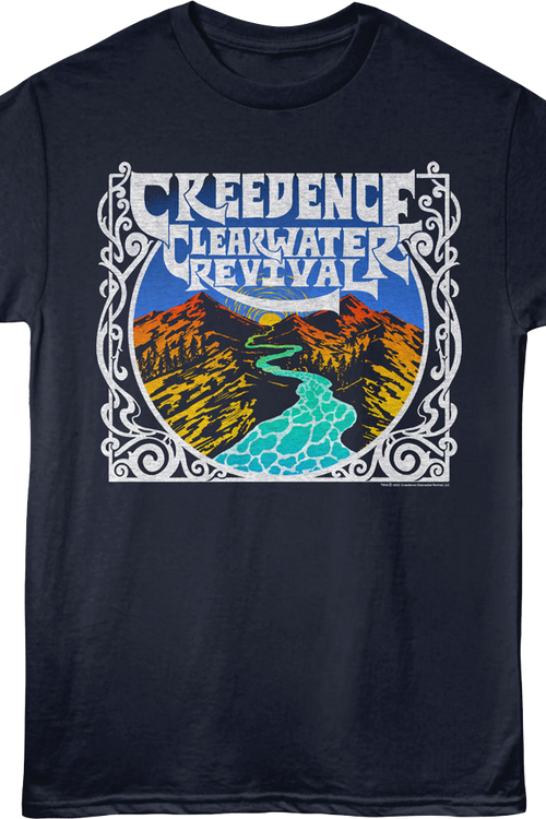 Mountains And River Creedence Clearwater Revival T-Shirt