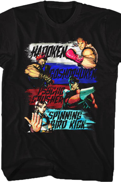 Moves Street Fighter T-Shirt