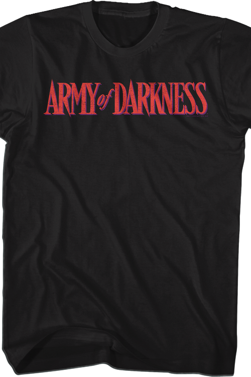 Movie Logo Army Of Darkness T-Shirt