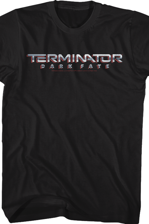 Movie Logo Terminator Dark Fate T-Shirt