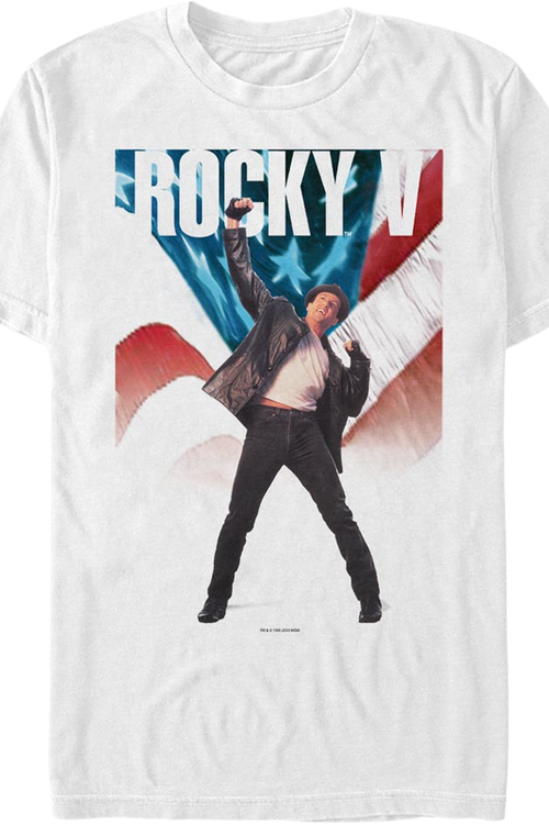 Movie Poster Rocky V T-Shirt