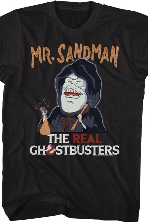 Mr. Sandman Real Ghostbusters T-Shirt