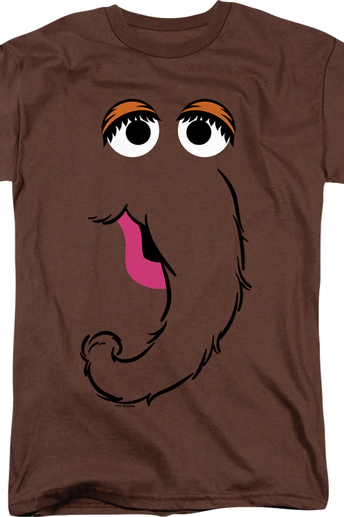 Mr. Snuffleupagus Face Sesame Street T-Shirt
