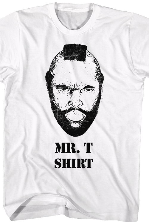 Black and White Mr. T Shirt