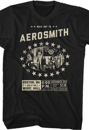 Music Hall Aerosmith T-Shirt