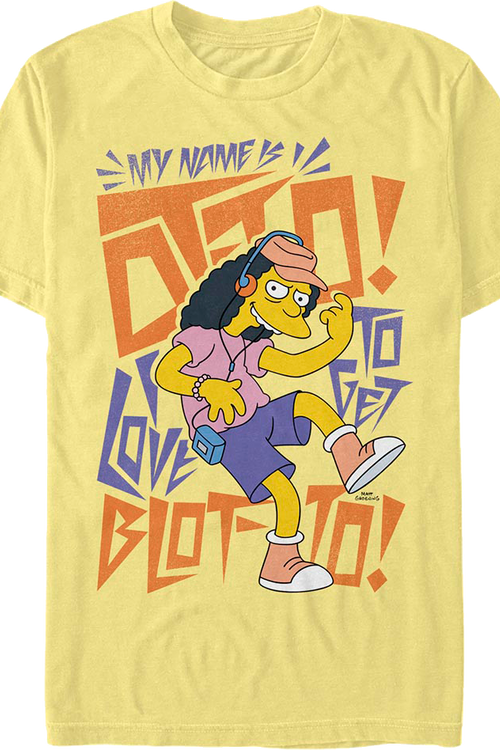 My Name Is Otto Simpsons T-Shirt
