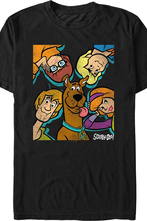 Mystery Inc. Heads Scooby-Doo T-Shirt