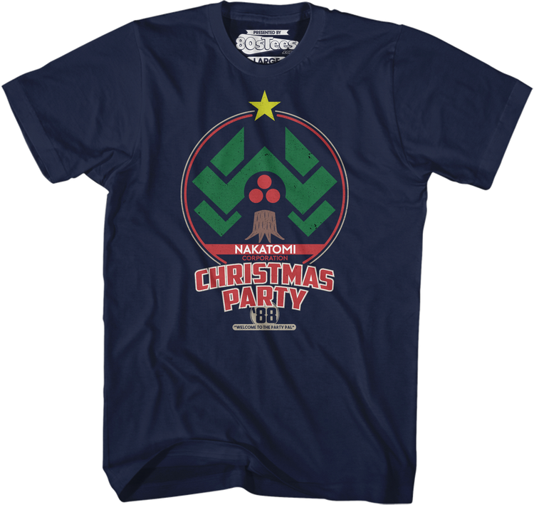 Nakatomi Christmas Party Die Hard T-Shirt