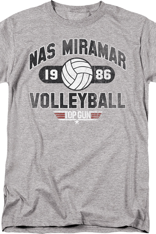 Nas Miramar Volleyball Top Gun T-Shirt