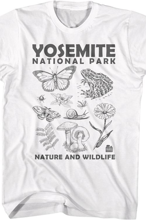 Nature And Wildlife Yosemite National Park T-Shirt