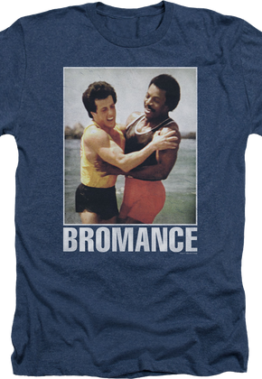 Navy Heather Bromance Rocky T-Shirt