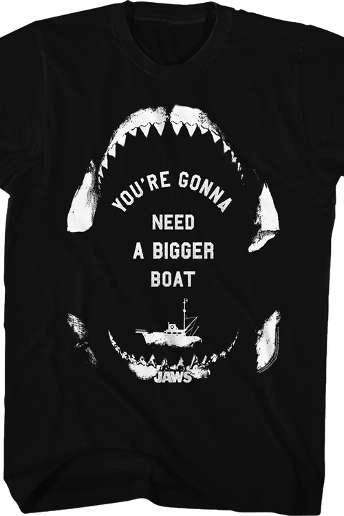 Need A Bigger Boat Jaws T-Shirt