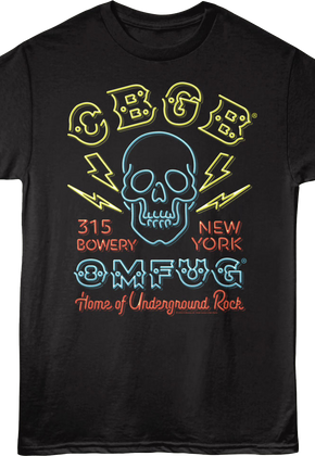 Neon CBGB T-Shirt