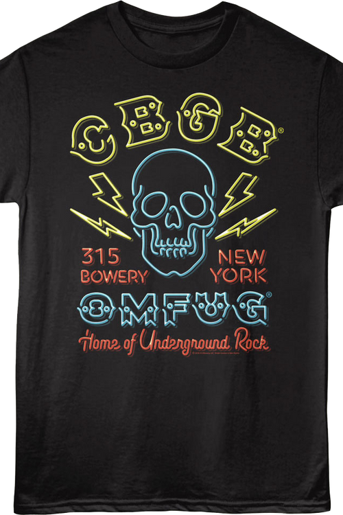 Neon CBGB T-Shirt