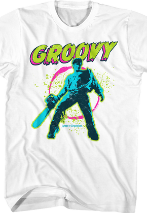 Neon Groovy Army of Darkness T-Shirt