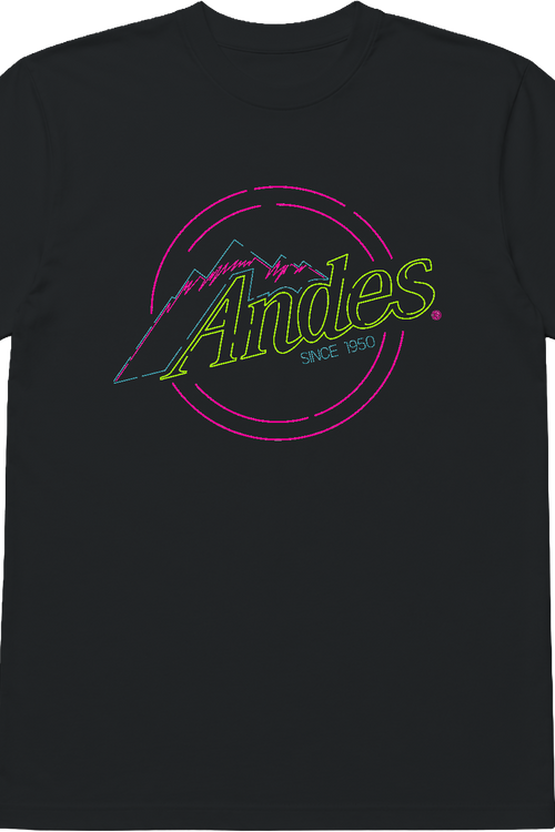 Neon Logo Andes Mints T-Shirt