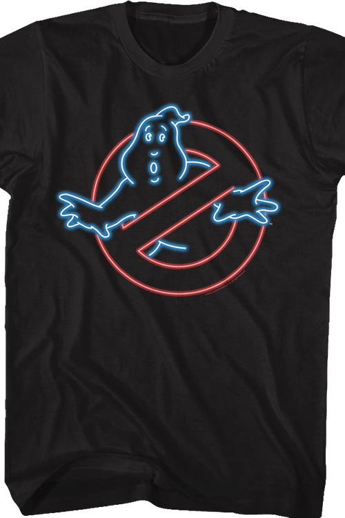 Neon Logo Real Ghostbusters T-Shirt