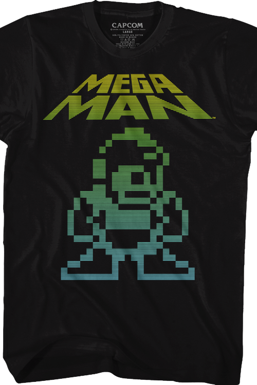 Neon Mega Man T-Shirt